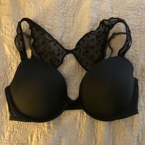 EUC Black Strappy VS Bra